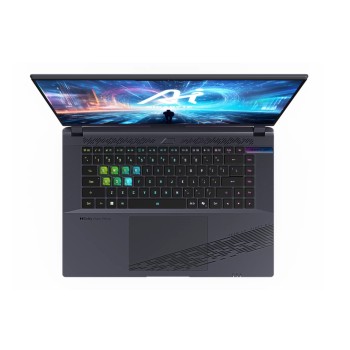 Gigabyte AORUS 9SG-43EEC54SH | Dark gray | 16 " | QHD | 2560 x 1600 pixels | Intel Core i7 | i7-13650HX | 16 GB | SODIMM DDR5 | 