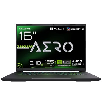 Gigabyte AERO X16 1VH-93EEC64AH | 16 " | IPS | AMD Ryzen Al 7 | 350 | 32 GB | DDR5 | Solid-state drive capacity 1000 GB | NVIDIA